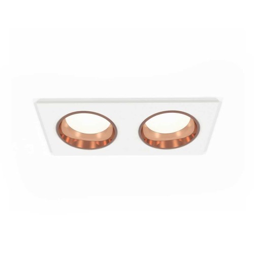 Комплект встраиваемого светильника Ambrella light Techno Spot XC6525005 SWH/PPG белый песок/золото розовое полированное (C6525, N6114), купить в Минске по самой низкой цене