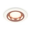 Комплект встраиваемого светильника Ambrella light Techno Spot XC7621006 SWH/PPG белый песок/золото розовое полированное (C7621, N7015), купить в Минске по самой низкой цене