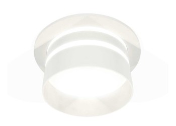 Комплект встраиваемого светильника Ambrella light Techno Spot XC7621042 SWH/FR белый песок/белый матовый (C7621, N7141)