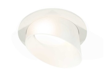Комплект встраиваемого светильника Ambrella light Techno Spot XC7621046 SWH/FR белый песок/белый матовый (C7621, N7175)