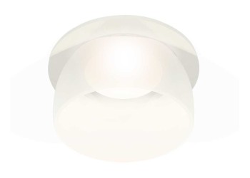 Комплект встраиваемого светильника Ambrella light Techno Spot XC7621047 SWH/FR белый песок/белый матовый (C7621, N7177)