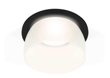 Комплект встраиваемого светильника Ambrella light Techno Spot XC7622047 SBK/FR черный песок/белый матовый (C7622, N7177)