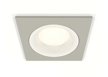 Комплект встраиваемого светильника Ambrella light Techno Spot XC7633001 SGR/SWH серый песок/белый песок (C7633, N7010)