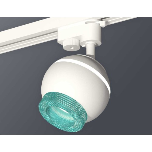 Комплект трекового светильника Ambrella light Track System XT1101063 SWH/BL белый песок/голубой (A2520, C1101, N7194), купить в Минске по самой низкой цене