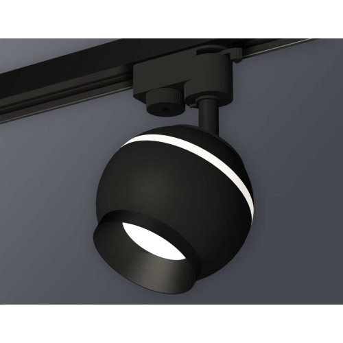 Комплект трекового светильника Ambrella light Track System XT1102002 SBK/PBK черный песок/черный полированный (A2521, C1102, N7031), купить в Минске по самой низкой цене