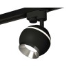 Комплект трекового светильника Ambrella light Track System XT1102003 SBK/PSL черный песок/серебро полированное (A2521, C1102, N7032), купить в Минске по самой низкой цене
