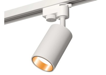 Комплект трекового светильника Ambrella light XT6322023 SWH/PPG белый песок/золото розовое полированное (A2520, C6322, N6113)