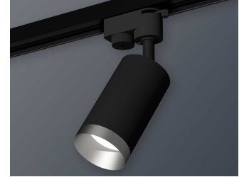 Комплект трекового светильника Ambrella light Track System XT6323063 SBK/MCH черный песок/хром матовый (A2521, C6323, N6133)