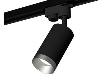 Комплект трекового светильника Ambrella light Track System XT6323063 SBK/MCH черный песок/хром матовый (A2521, C6323, N6133)