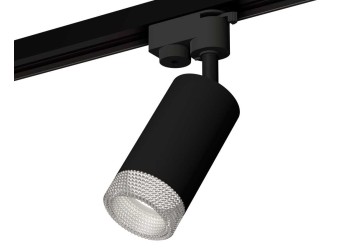 Комплект трекового светильника Ambrella light Track System XT6323080 SBK/CL черный песок/прозрачный (A2521, C6323, N6150)