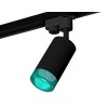 Комплект трекового светильника Ambrella light Track System XT6323083 SBK/BL черный песок/голубой (A2521, C6323, N6153), купить в Минске по самой низкой цене