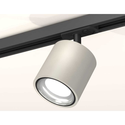 Комплект трекового светильника Ambrella light Track System XT7533010 SGR/PSL/SBK серый песок/серебро полированное/черный песок (A2537, C7533, N7023), купить в Минске по самой низкой цене