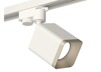 Комплект трекового светильника Ambrella light Track System XT7812002 SWH/SSL белый песок/серебро песок (A2520, C7812, N7703)