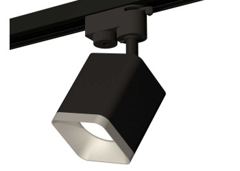 Комплект трекового светильника Ambrella light Track System XT7813002 SBK/SSL черный песок/серебро песок (A2521, C7813, N7703)