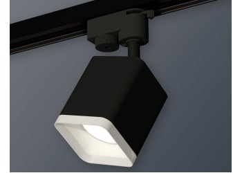 Комплект трекового светильника Ambrella light Track System XT7813022 SBK/FR черный песок/белый матовый (A2521, C7813, N7755)