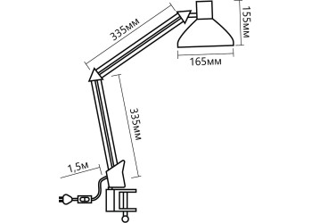 Настольная лампа Feron DE1430 24232