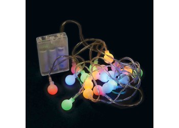 Светодиодная гирлянда Feron Линейная AA разноцветная с мерцанием CL555 26762