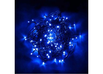 Светодиодная гирлянда Feron Линейная 230V синий 8 режимов CL03 32293