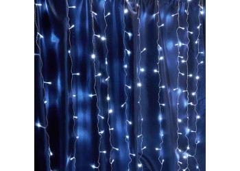 Светодиодная гирлянда Feron Занавес 230V 5000K холодный белый с мерцанием CL19 32332