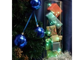 Светодиодная гирлянда Feron Линейная AA зеленая без мерцания CL570 32366