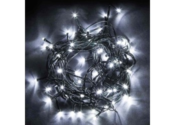 Светодиодная гирлянда Feron 10 веток 230V 5000K холодный белый с мерцанием CL92 32378