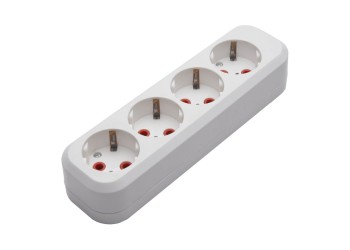 Колодка Feron Stekker 4гн с/з PST1641020 39012