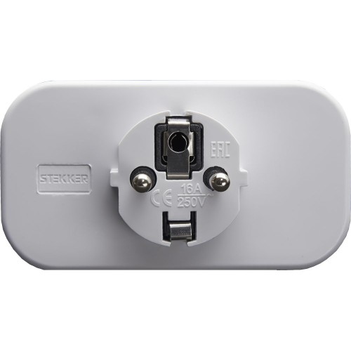 Сетевой разветвитель Feron Stekker 2гн с/з ADP161220 39023, купить в Минске по самой низкой цене