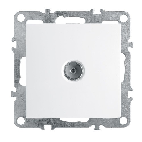 ТВ-розетка Feron Stekker Эрна белый PST00-9108-01 39315, купить в Минске по самой низкой цене