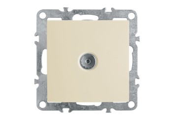 ТВ-розетка Feron Stekker Эрна слоновая кость PST00-9108-02 39326