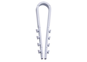 Набор дюбелей-хомутов для круглого кабеля 19-25 мм Feron Stekker (100шт) DCL00-19-25 39333