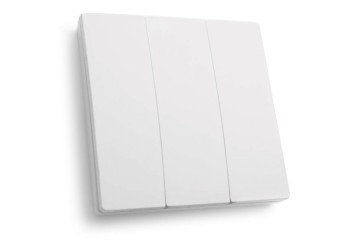 Выключатель трехклавишный беспроводной Feron Smart белый TM83 41130