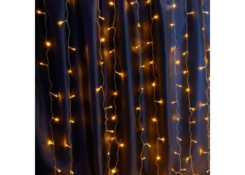 Уличная светодиодная гирлянда Feron Занавес 230V желтый без мерцания CL18 41622