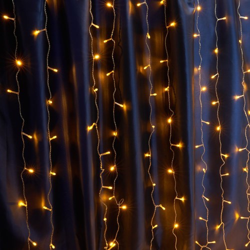 Уличная светодиодная гирлянда Feron Занавес 230V желтый без мерцания CL21 41625, купить в Минске по самой низкой цене