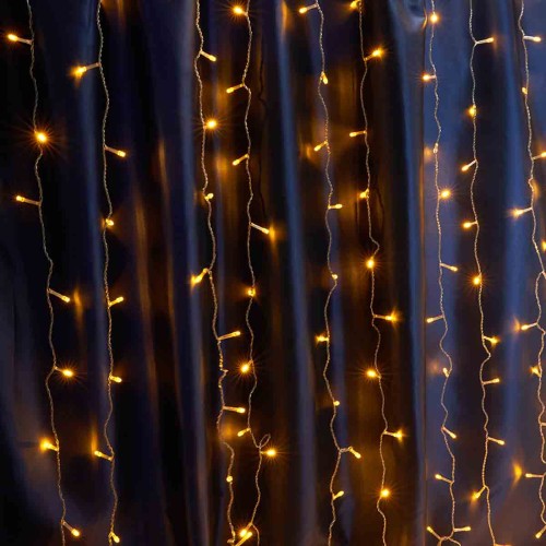 Уличная светодиодная гирлянда Feron Занавес 230V желтый без мерцания CL24 41629, купить в Минске по самой низкой цене
