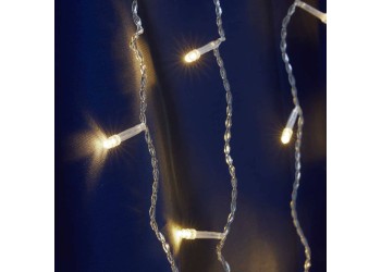 Уличная светодиодная гирлянда Feron Занавес 230V теплый белый эффект стробов с мерцанием CL24 41630