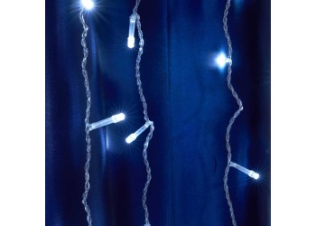 Уличная светодиодная гирлянда Feron Занавес 230V белый эффект стробов с мерцанием CL24 41631