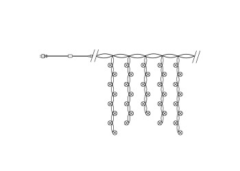 Уличная светодиодная гирлянда Feron Бахрома 230V желтый без мерцания CL22 41632