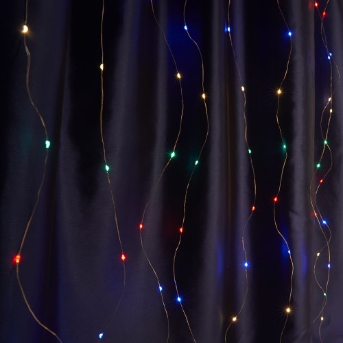 Светодиодная гирлянда Feron Занавес USB разноцветная без мерцания CL591 41640, купить в Минске по самой низкой цене