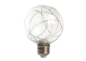 Лампа светодиодная Feron E27 3W 2700K прозрачная LB-381 41675