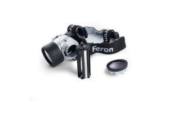 Налобный светодиодный фонарь Feron TH2304 на батарейках 60х50 35 лм 41708