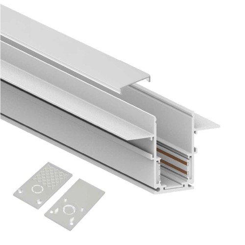 Шинопровод магнитный встраиваемый Feron CABM1001 41966, купить в Минске по самой низкой цене