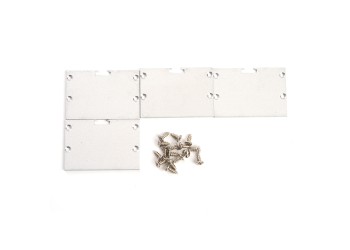 Заглушка без отверстия для профиля CAB257,  LD350 (комплект 4шт)