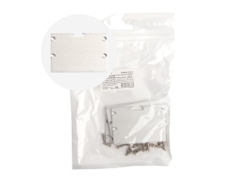 Заглушка без отверстия для профиля CAB257,  LD350 (комплект 4шт)