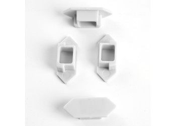 Заглушка без отверстия для профиля CAB272,  LD354 (комплект 4шт)