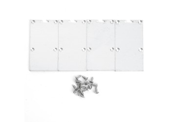 Заглушка без отверстия для профиля CAB267, LD365 (комплект 4шт)