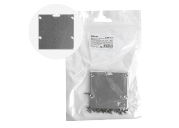 Заглушка без отверстия для профиля CAB269, LD368 (комплект 4шт)