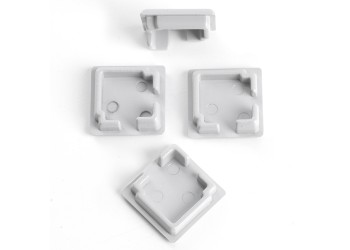 Заглушка без отверстия для профиля CAB281, LD377 (комплект 4шт)