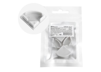 Заглушка без отверстия для профиля CAB280, LD379 (комплект 4шт)