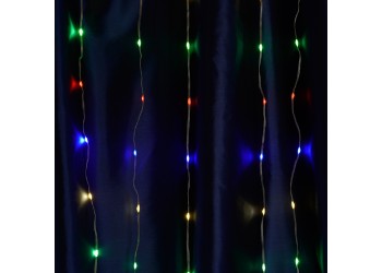 Светодиодная гирлянда Feron Занавес Водопад 230V разноцветная 8 режимов CL28 48605