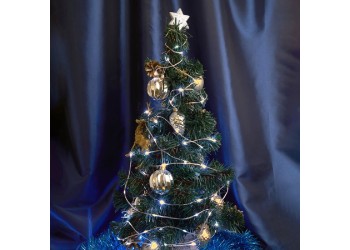 Светодиодная гирлянда Feron Линейная Роса 230V 2700K теплый белый 8 режимов CL578 48619